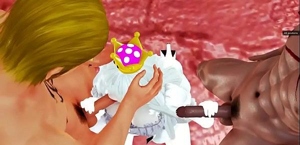  THREESOME WITH BOOETTE FT. BOWSETTE (HONEY SELECT SUPER MARIO)
